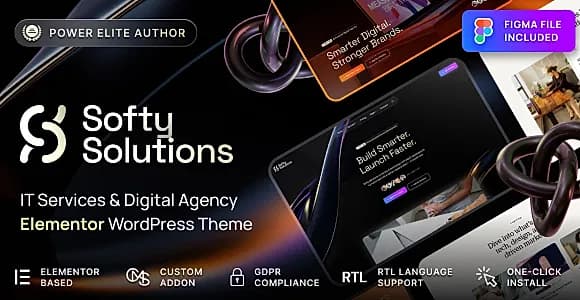 Softy Solutions WordPress Theme