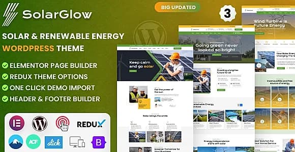 Solarglow WordPress Theme