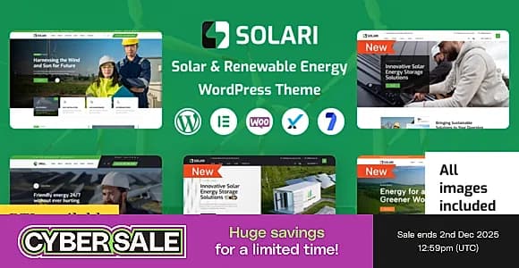 Solari WordPress Theme