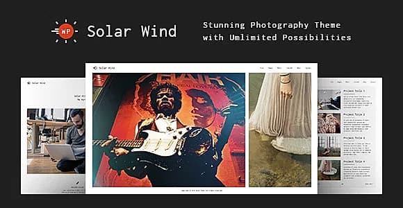 SolarWind WordPress Theme