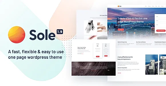 Sole WordPress Theme