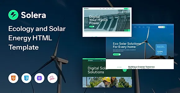 Solera – Solar Energy and Hydro Power HTML Template