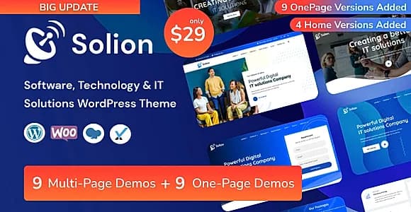 Solion WordPress Theme