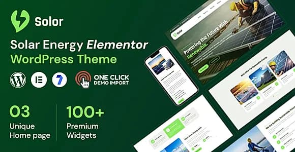 Solor WordPress Theme