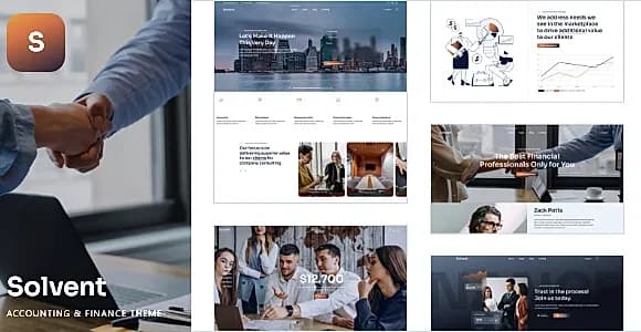 Solvent WordPress Theme