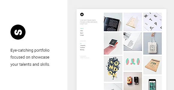 Sonex — Minimalistic Portfolio