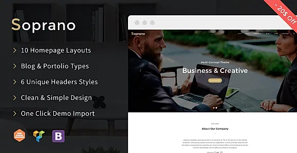 Soprano Theme WordPress Theme