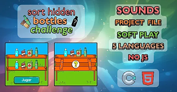 Sort Hidden Bottles Challenge