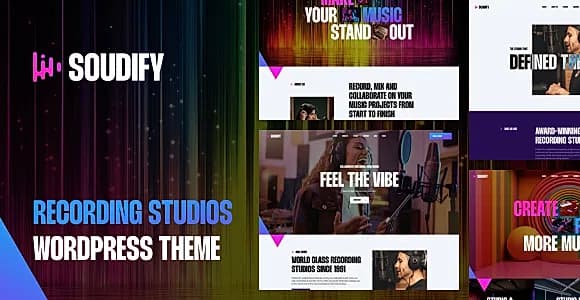 Soudify WordPress Theme