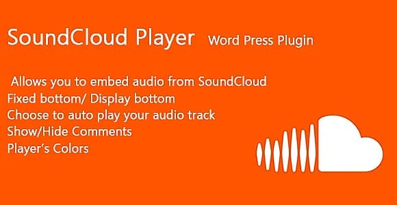 SoundCloud Player Word Press Plugin