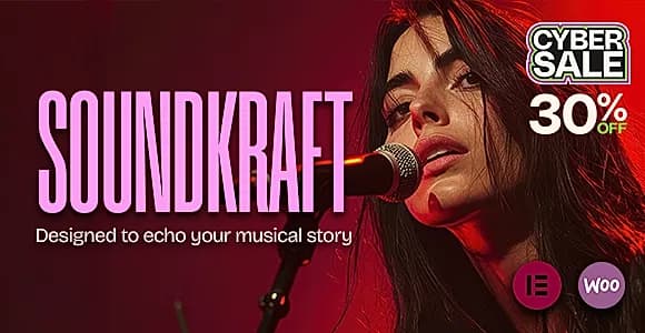 Soundkraft WordPress Theme