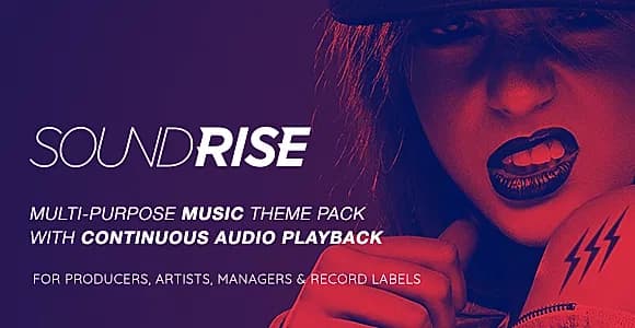 SoundRise WordPress Theme