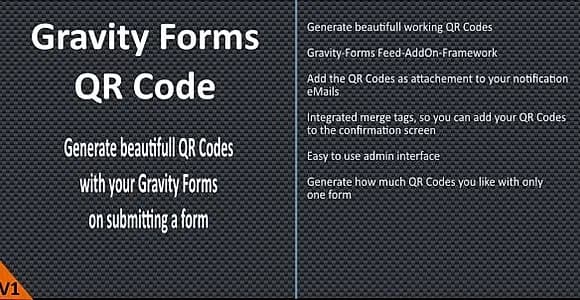 SP Gravity Forms QR Code WordPress Plugin