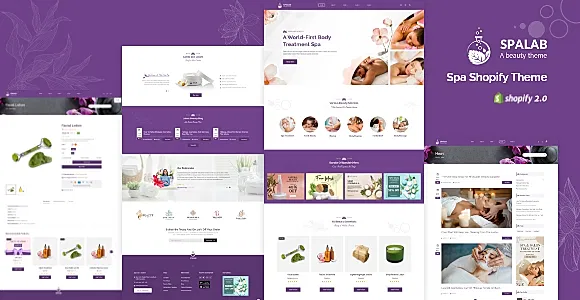Spa Lab - Beauty Cosmetics Shopify Theme