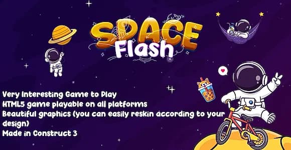 Space Flash - HTML5 Game