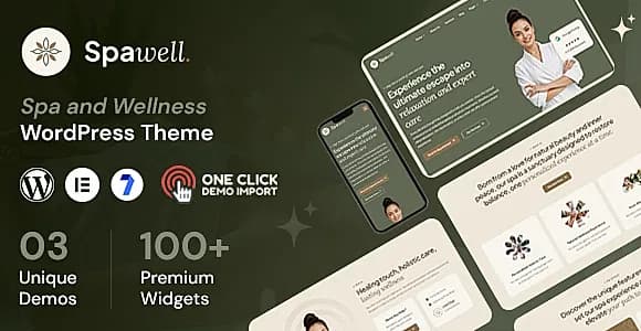 Spawell WordPress Theme