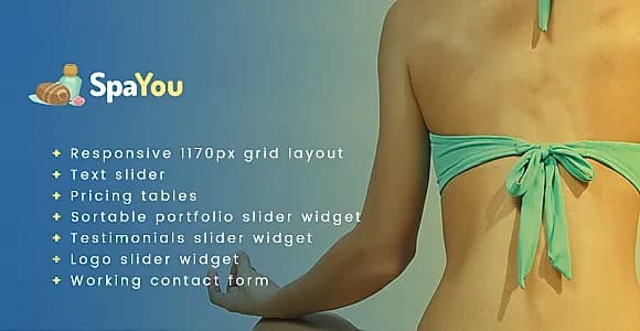 Spayou - Clean, Responsive Muse Theme for Spa and Beauty Centers