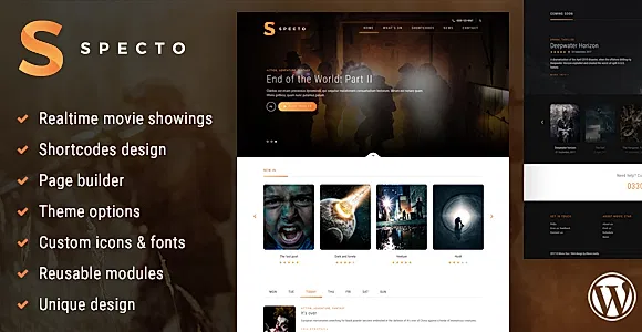 Specto WordPress Theme