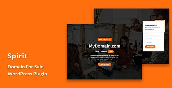 Spirit - Domain for Sale for WordPress WordPress Plugin