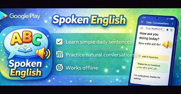 Spoken English Master - Daily English Learning & Vocabulary Builder