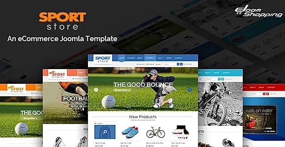 Sport Store - Responsive Joomla Template