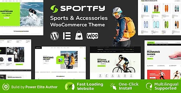 Sportfy WordPress Theme