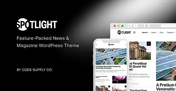 Spotlight WordPress Theme