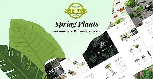Spring Plant WordPress Theme