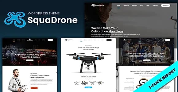 Squadrone WordPress Theme
