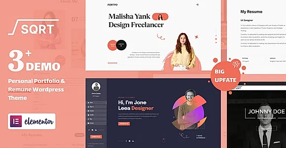 Squareroot WordPress Theme