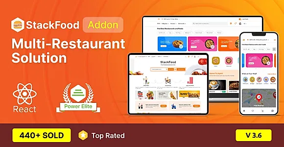 StackFood - React User Website