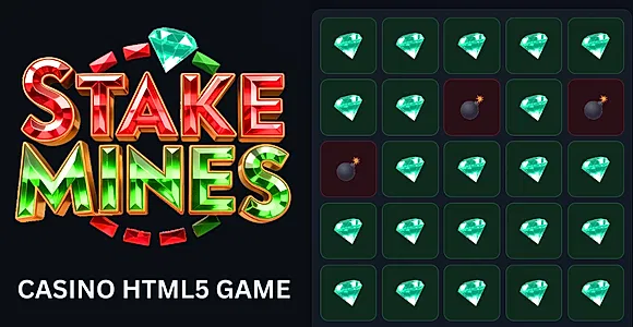 Stake Mines HTML5 game