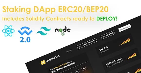 Staking Nova Web3 - React & Solidity