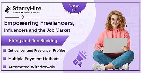 StarryHire - Freelancers, Influencers, and the Job Market