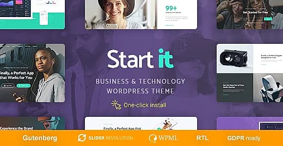 Start It WordPress Theme
