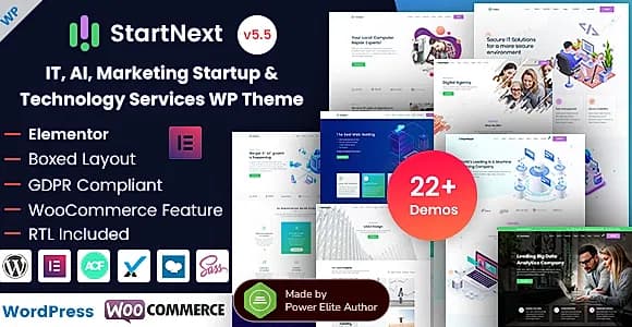 StartNext WordPress Theme