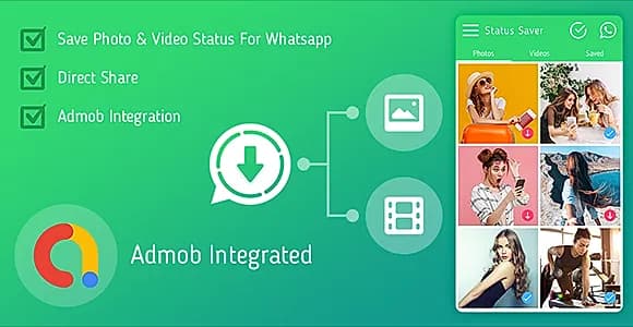 Status Saver For Whatsapp : Download Photos & Videos