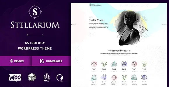 Stellarium WordPress Theme
