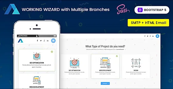 Steps | Multipurpose Working Wizard with Branches