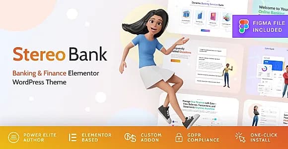 Stereo Bank WordPress Theme