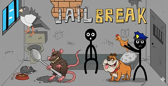 Stickman Jailbreak | HTML5 Game | Construct 3 Game