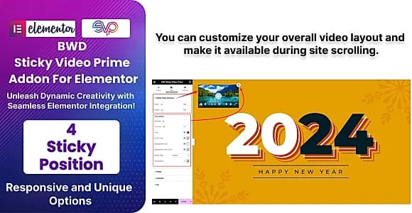 Sticky Video Prime WordPress Plugin