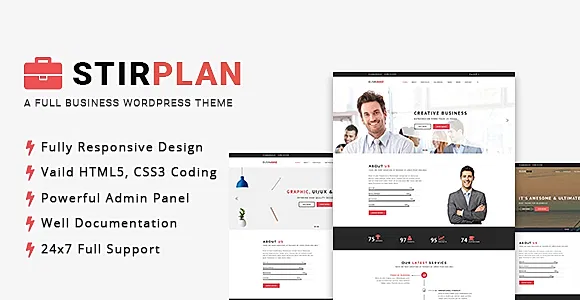 StirPlan WordPress Theme