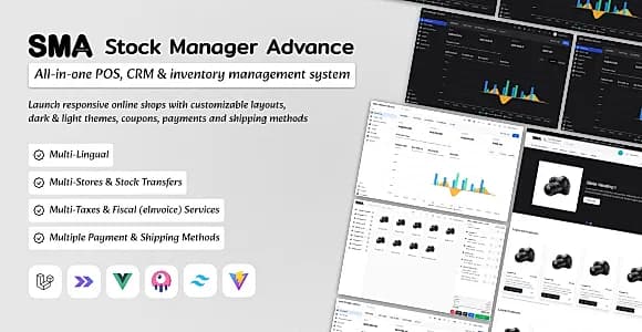 Stock Manager Advance with All Modules