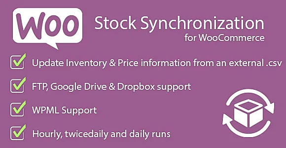 Stock Synchronization for WooCommerce