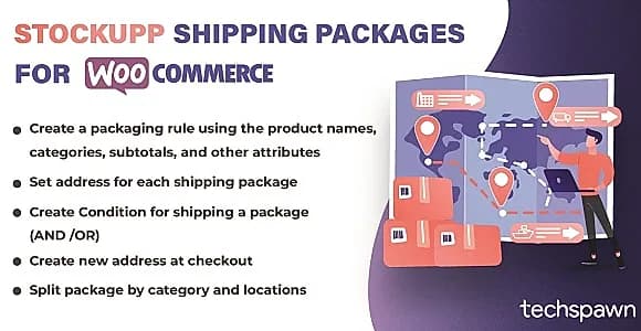 StockUpp Shipping Package For Woocommerce WordPress Plugin