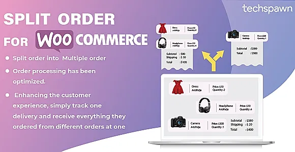 StockUpp Split Order For WooCommerce WordPress Plugin