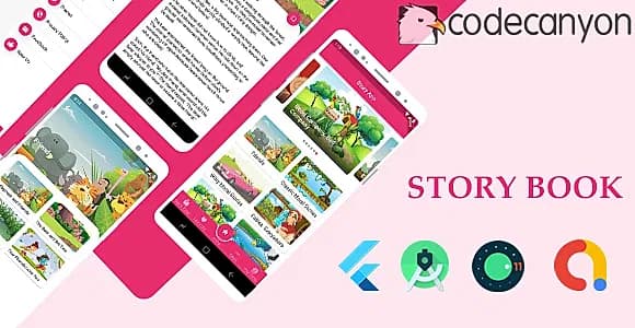 Story Book with admob ready to publish in flutter