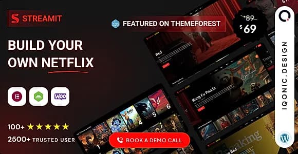 Streamit WordPress Theme