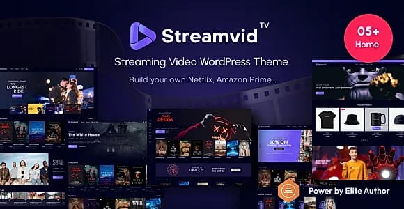 StreamVid WordPress Theme